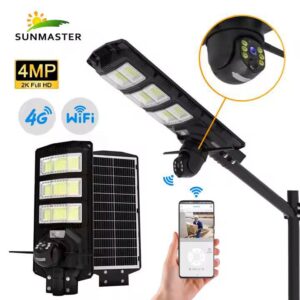 Solar Street Light With Camera Outdoor